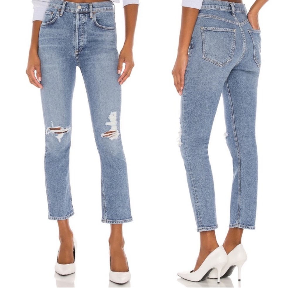 AGOLDE Distressed Jeans - Riley